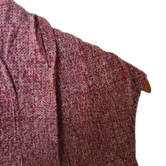 Cabi‎ Raspberry Knit Print V Neck Business Tee Top size M Medium - Picture 8 of 12